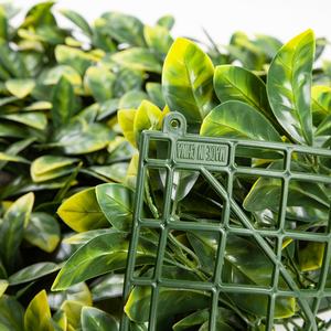 Panel de hierba de trébol de plástico de diferentes colores personalizado telón de fondo Pared de plantas artificiales para decoración interior al aire libre - Product Image 5