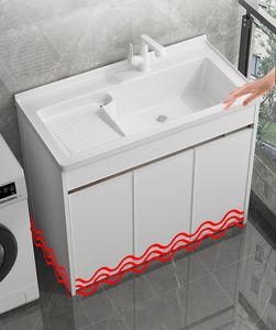 Mueble de Baño con Lavabo Impermeable, Lavadero, Mueble de Baño para Hotel, Combinación para Balcón - Product Image 3