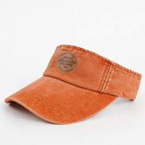 Gorra de Visera Personalizada con Logotipo de PU para Mujer, Gorra de Lona de Algodón para Verano, Pesca, Viajes al Aire Libre, Unisex para Adultos - Product Image 6
