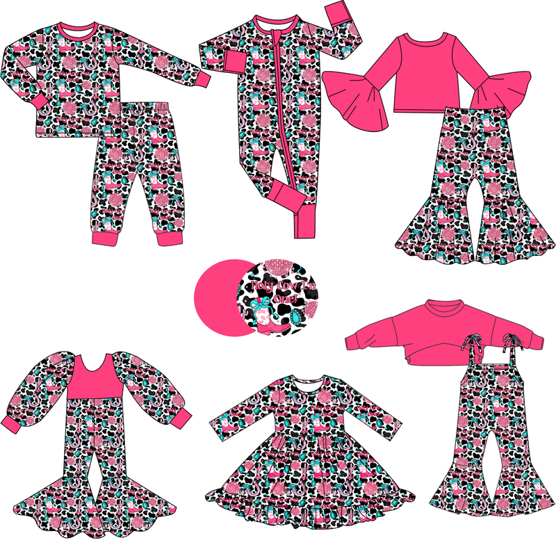 Spring Fashion Western Girls T Shirts