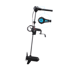 <span class=keywords><strong>Moteur</strong></span> hors-bord électrique sans balais 24V durable <span class=keywords><strong>pour</strong></span> bateau de pêche, canoë, kayak, à commande manuelle, certifié CE, nouveau, HK Noir - Product Image 5