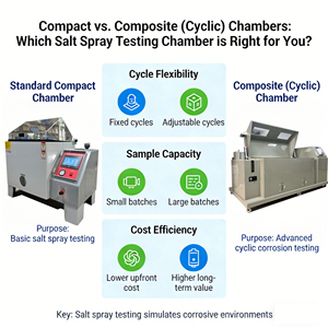 Chambre d'essai de corrosion par pulvérisation de sel ISO 9227 ASTM B117 <span class=keywords><strong>SST</strong></span>, Chambre environnementale de pulvérisation de sel NSS AASS CASS, Équipement d'essai de corrosion - Product Image 5