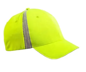 中国供应商聚酯棒球帽，带反光遮阳帽