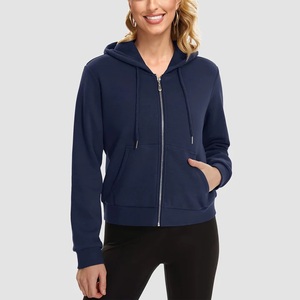 Sudaderas con capucha de manga larga para mujer, estilo casual, con diseño de bloques de color y técnica lavada, ¡las más vendidas! - Product Image 3
