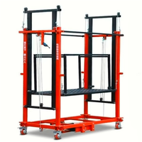 Élévateur mobile pliable entièrement automatique 500 kg Échafaudage électrique pour peindre les murs