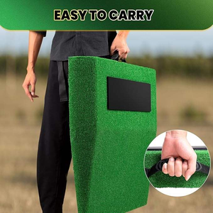 Vente en gros usine <span class=keywords><strong>NAJA</strong></span> DZ098 – Monture de lanceur de baseball/softball portable et durable en PE, 76x76cm, avec logo personnalisé, équipement de terrain - Product Image 4
