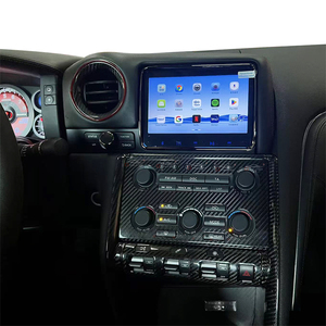 Sistema Multimedia Android para Nissan <span class=keywords><strong>GTR</strong></span> GT-R <span class=keywords><strong>R35</strong></span> 2008-2016, Radio para Auto, Navegación, DVD, GPS, Pantalla de Aire Acondicionado, CarPlay Inalámbrico, 4G - Product Image 3