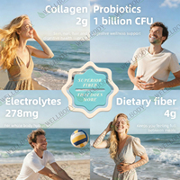 WELLBODY Poudre de complément alimentaire probiotique à fibres quotidiennes très vendue pour le soutien immunitaire des adultes