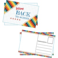 Cartes postales personnalisées de bienvenue pour la rentrée scolaire, cartes postales pour enseignants, cartes postales pour élèves, cartes postales de motivation pour la rentrée scolaire