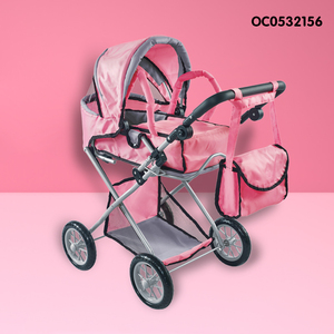 Passeggini per <span class=keywords><strong>Bambole</strong></span> Gemelli con Borsa in Tessuto Oxford 600D e Struttura in Ferro - Product Image 4