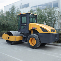 Citerne vibrante à tambour unique de 6, 7 et 10 tonnes, compresseur routier diesel avec garantie, directement de l'usine