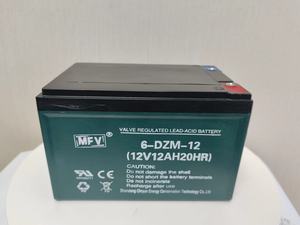 6-DZM-12充電式電動自転車バッテリー12v 12ah密封鉛蓄電池 - Product Image 5