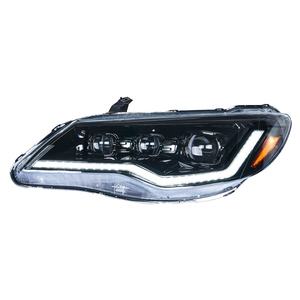 ไฟหน้ารถยนต์สำหรับ Civic รุ่นที่ 8 ปี 2012-2015 FD2 ไฟหน้า RGB ใหม่ พร้อมไฟ Daytime Running Light 6000k อุปกรณ์ตกแต่งรถยนต์ - Product Image 5