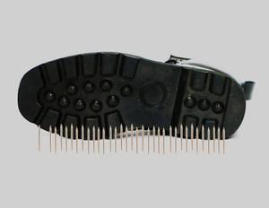 Scarpe Antinfortunistiche Nere Antiurto e Antiperforazione Impermeabili Antiscivolo in <span class=keywords><strong>Gomma</strong></span> con Tacco Alto per Uomo - Product Image 6