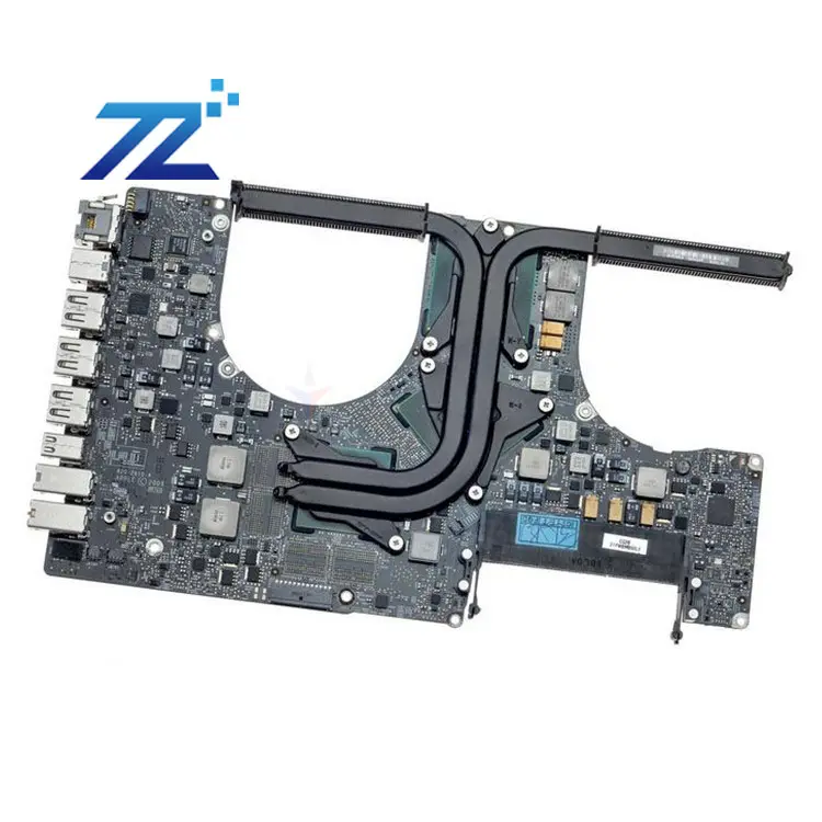 Main/ B akhir 2011 Motherboard Mainboard untuk MacBook Pro 17 inci A1297 i7 2.4GHz 1GB Logic Board System Board