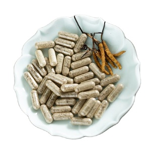 Capsules d'extrait de champignon AMULYN cordyceps sinensis Complément alimentaire capsule de cordyceps militaris gélules de cordyceps - Product Image 1
