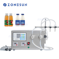 Zonnesun — pompe magnétique Double tête, appareil de remplissage de bouteilles de boisson, parfum, jus d'eau, huile essentielle, liquide numérique