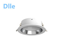 Downlight LED encastré 7W 9W 12W SMD LED 80Ra 90Ra Angle de faisceau 100° °   Aluminium moulé sous pression blanc et noir pour usage domestique, hôtelier, bureautique et intérieur