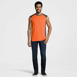 Débardeur pour homme de haute qualité avec logo personnalisé, respirant, décontracté, anti-froissement et confortable, dernières tendances pour les grandes tailles - Product Image 1