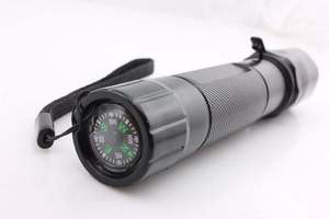 Lampe torche en aluminium 18650 alimentée par batterie rechargeable tactique <span class=keywords><strong>365</strong></span> Nm Super Bright Uv Flashlight - Product Image 4