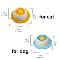 Gamelle interactive anti-chute pour chat, personnalisable, best-seller transfrontalier, jouet alimentaire stimulant et anti-ennui, distributeur de friandises à alimentation lente