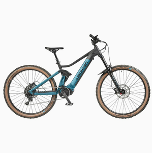 Nueva Bicicleta Eléctrica de Montaña con Motor Central, Batería Trasera de 24V 9.5AH, 250W, 12 Velocidades, Cuadro de Aluminio, Suspensión Completa - Product Image 2