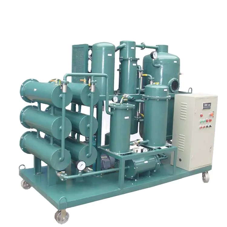 Hydraulic Oil Filtration System Lubricating Oil Purifier Quench Oil Recycling Systems