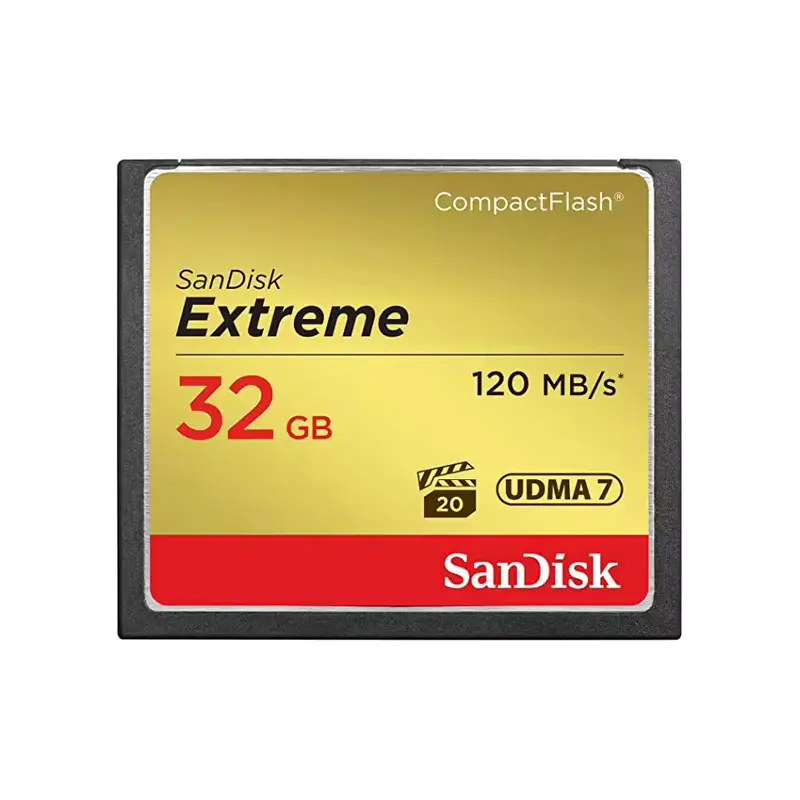 SDCFXSB-032G-G46 Sandi Ultieme Compacte Flash Cf Geheugenkaart R120/W85 32G/64G/128G