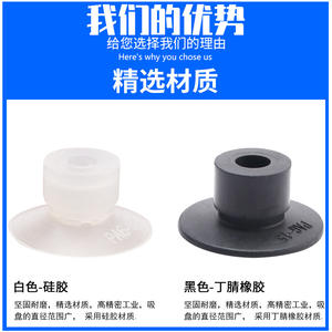 Boquilla de succión al vacío industrial delgada PAG-10/15/20/30, accesorios para brazo robótico, categoría de producto neumático - Product Image 2