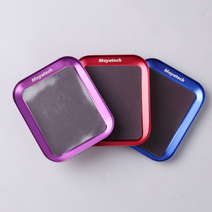 Bandeja Magnética Metálica Rectangular Mayatech 203x133x68mm para Herramientas, Organización de Escritorio - Product Image 3