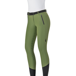 הברך תיקון סיליקון סוס רכיבה מכנסי רכיבה קפיצות להראות מכנסיים מותאם אישית לוגו קטן כמות - Product Image 3