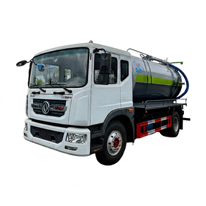 4×2 Dongfeng D9 Septic Vacuum Truck ,12m³ Sewage Tank, Optional Carbon/Stainless Steel Tank, Select Local or Import Vacuum Pump - Product Image 1