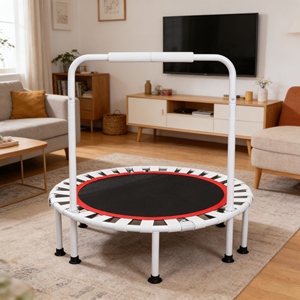 Trampolín Resistente <span class=keywords><strong>para</strong></span> <span class=keywords><strong>Adultos</strong></span>, Mini, con Capacidad de Carga de 300 kg <span class=keywords><strong>para</strong></span> Mayor Seguridad - Product Image 2