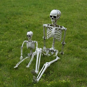 Halloween Đạo Cụ Đáng Sợ Trang Trí Nhựa Lớn Đầy Đủ Cuộc Sống Kích Thước Halloween <span class=keywords><strong>Skeleton</strong></span> Cho Ngôi Nhà Ma Ám - Product Image 6