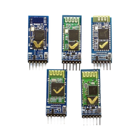 Modul Hc-05 Transceiver Rf seri nirkabel BT kompatibel dan dua Chip Hc-05