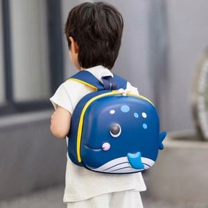 Wholesale Kids Hard Shell <b>Backpack</b> Mochila De Bebe Cute 3d Dolphin Cartoon School Bags for <b>Children</b> - Product Image 4