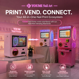 Machine à peindre les ongles miniature DIY en couleur, imprimante 3D pour ongles, équipement pour salon/cinéma/salle <span class=keywords><strong>d</strong></span>'exposition - Product Image 6