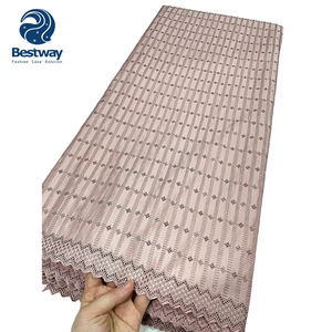 Tissus en dentelle polonaise 100 % coton pour hommes Bestway, prix de gros Nigéria - Product Image 1