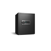 Morgie Großer Tresor aus Metall mit elektronischem Passwort und Schlüssel, modernes Design, 10-20L Fassungsvermögen, Multifunktions-Schmuckkassette