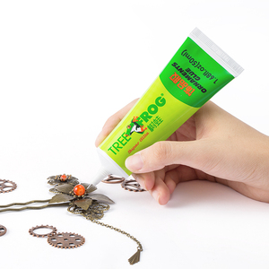 Colle adhésive écologique de 50ml pour la liaison de métaux de bijoux SBS Ethyl <span class=keywords><strong>Polyuréthane</strong></span> Verre liquide principalement en cuir-principalement en <span class=keywords><strong>silicone</strong></span> - Product Image 1