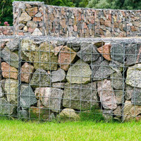 Paniers de gabions galvanisés directs d'usine pour le contrôle des inondations et la stabilisation des pentes