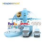 Service d'expédition aérien Chine-USA DDP porte-à-porte avec double dédouanement et taxes incluses, logistique d'entrepôt FBA pour marchandises générales