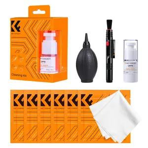 Kit de limpeza para lentes das câmeras, kit de limpeza com lentes, limpeza de tela e bola