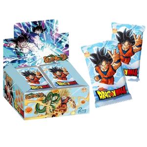 Nouvelles cartes de collection <span class=keywords><strong>Dragon</strong></span> <span class=keywords><strong>Ball</strong></span> <span class=keywords><strong>Z</strong></span>, cartes rares Son <span class=keywords><strong>Goku</strong></span> Saiyan Vegeta, jeu de cartes à collectionner d'anime, boîte de booster, jouet pour enfants, cadeau - Product Image 1