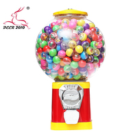 Distributeur de bonbons/gommes à mâcher amusant et durable à monnayeur, en alliage moulé sous pression, certifié CE, capacité 200-300 pièces