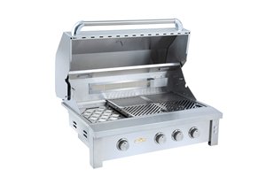 High End Rotisserie <b>Smokeless</b> 3 Burner Gas With Stainless Steel for Outdoor Kitchen <b>BBQ</b> Modern <b>BBQ</b> Grill - Product Image 5