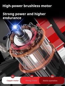 Jun Long <span class=keywords><strong>Mini</strong></span> transpalette mobile intelligent <span class=keywords><strong>Gerbeur</strong></span> 2T Capacité de 2 à 3 tonnes Chariot élévateur électrique <span class=keywords><strong>manuel</strong></span> alimenté par batterie au lithium-ion - Product Image 4