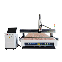 Igoldencnc Chine Routeur CNC 4 axes la broche Rotation routeur CNC à 180 degrés avec changeur d'outils 1325 Machine de routeur CNC