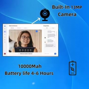 จอภาพพกพาขนาด 27 นิ้ว รุ่นใหม่ แบตเตอรี่แบบชาร์จได้ 10000mAh แท็บเล็ตหน้าจอสัมผัส 8+128GB ระบบ Android 13 ความละเอียด Full HD รองรับ Wi-Fi - Product Image 3