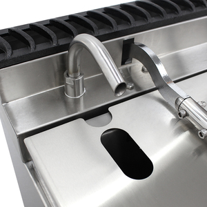 Bochang BEH-880 Commercial Electric Tilting Brasing Pan Fryer Adjustable Thermostat Built-In <b>Timer</b> for Restaurants Bakeries - Product Image 5